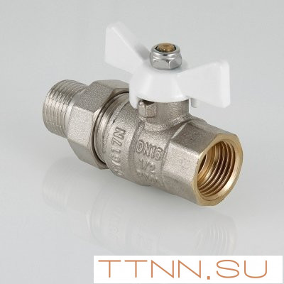 Кран шаровый с накидной гайкой Valtec 1/ 2 VT.227.NW.04 Кран шаровый с накидной гайкой Valtec 1/ 2 VT.227.NW.04