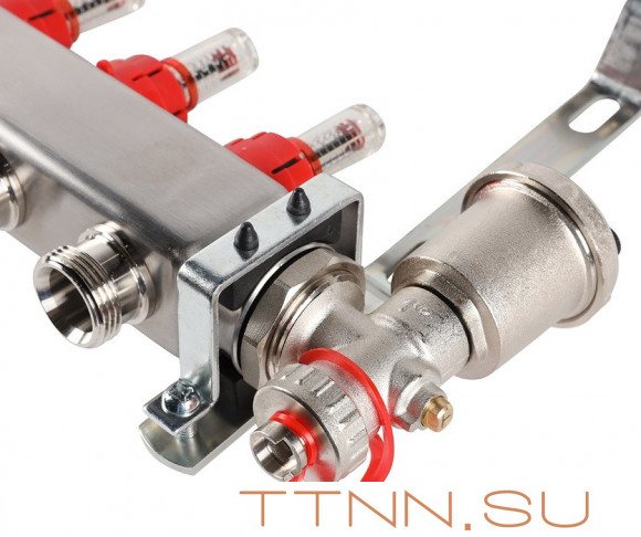 Для отопления Rommer 1"/3/4"x8 с расходомерами (RMS-1210-000008) Для отопления Rommer 1"/3/4"x8 с расходомерами (RMS-1210-000008)