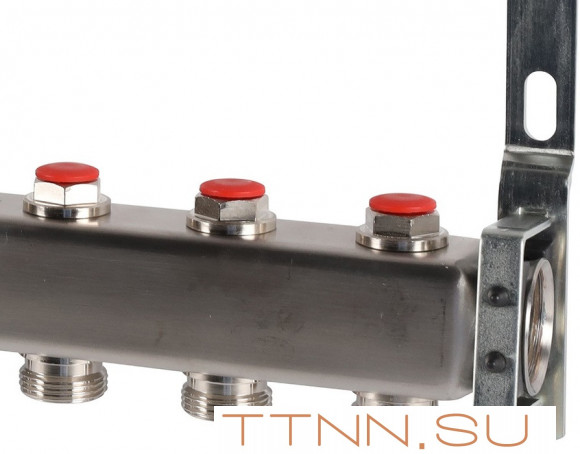 Для отопления Rommer 1"/3/4"x9 с запорными клапанами (RMS-3200-000009) Для отопления Rommer 1"/3/4"x9 с запорными клапанами (RMS-3200-000009)