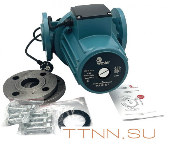 Насос для отопления Wester WCP 40-17F (0-18-0084) Насос для отопления Wester WCP 40-17F (0-18-0084)